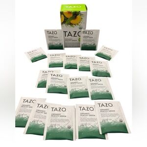 Tazo Organic Peachy Green Tea Packets